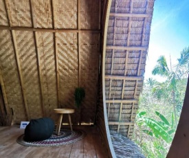 Jungle Hut - Private bamboo cabin & garden near Cambugahay Falls